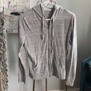 Heather Grey Zip Up